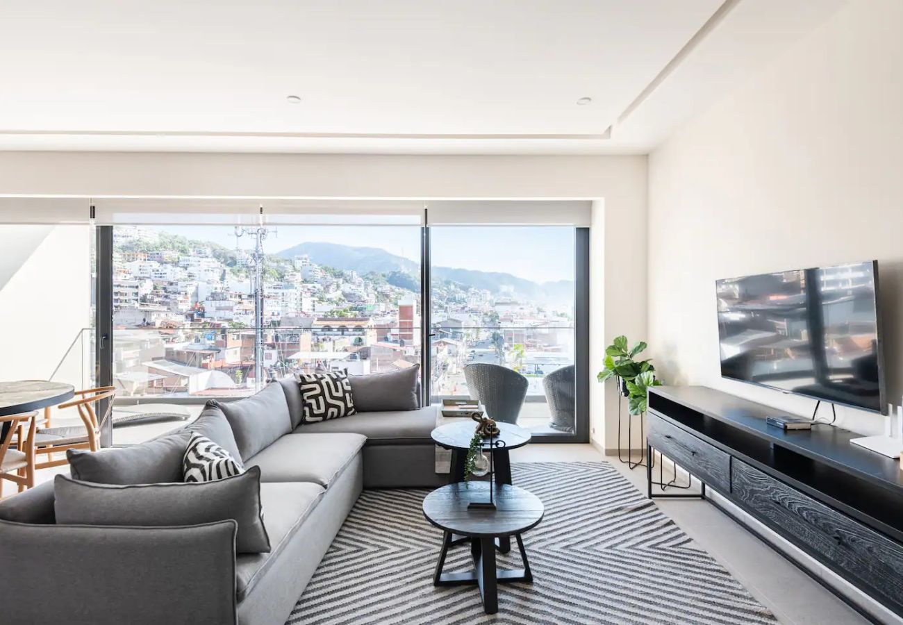 Apartamento en Puerto Vallarta - Vista a la Ciudad y Céntrico departamento Apartamento en Puerto Vallarta - Vista a la Ciudad y Céntrico departamento
