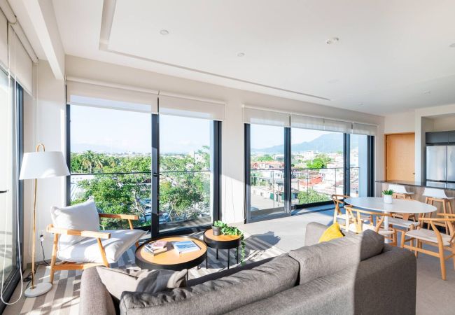 Apartamento en Puerto Vallarta - Departamento con vista al mar en Puerto Vallarta Apartamento en Puerto Vallarta - Departamento con vista al mar en Puerto Vallarta