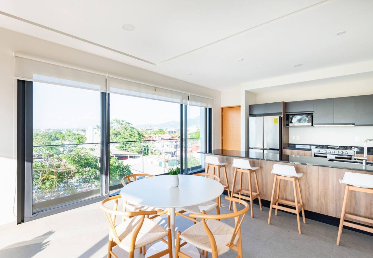 Apartamento en Puerto Vallarta - Departamento con vista al mar en Puerto Vallarta Apartamento en Puerto Vallarta - Departamento con vista al mar en Puerto Vallarta
