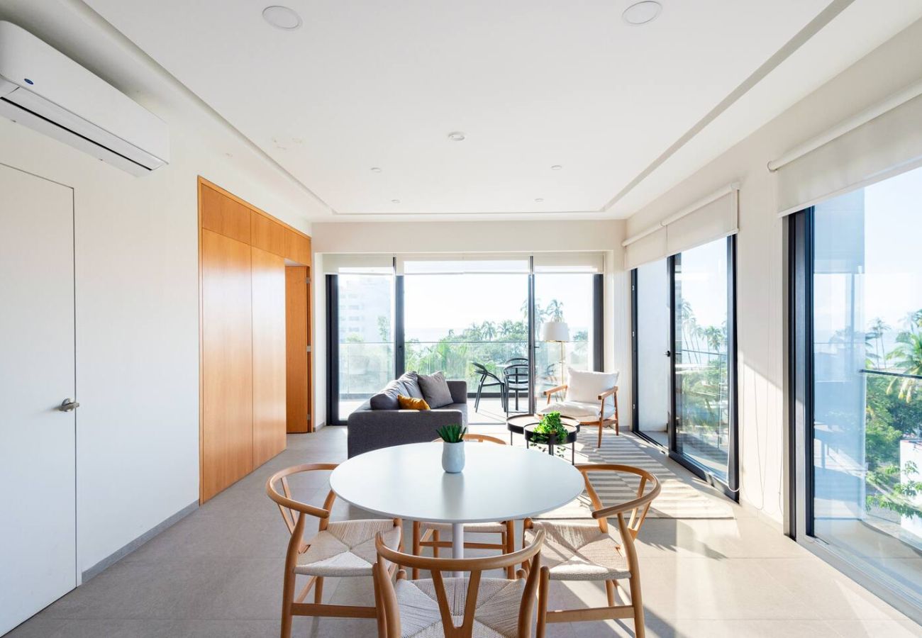 Apartamento en Puerto Vallarta - Departamento con vista al mar en Puerto Vallarta Apartamento en Puerto Vallarta - Departamento con vista al mar en Puerto Vallarta