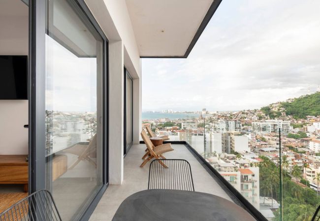 Apartamento en Puerto Vallarta - Vista al Mar en 105 Sail View Vallarta Apartamento en Puerto Vallarta - Vista al Mar en 105 Sail View Vallarta