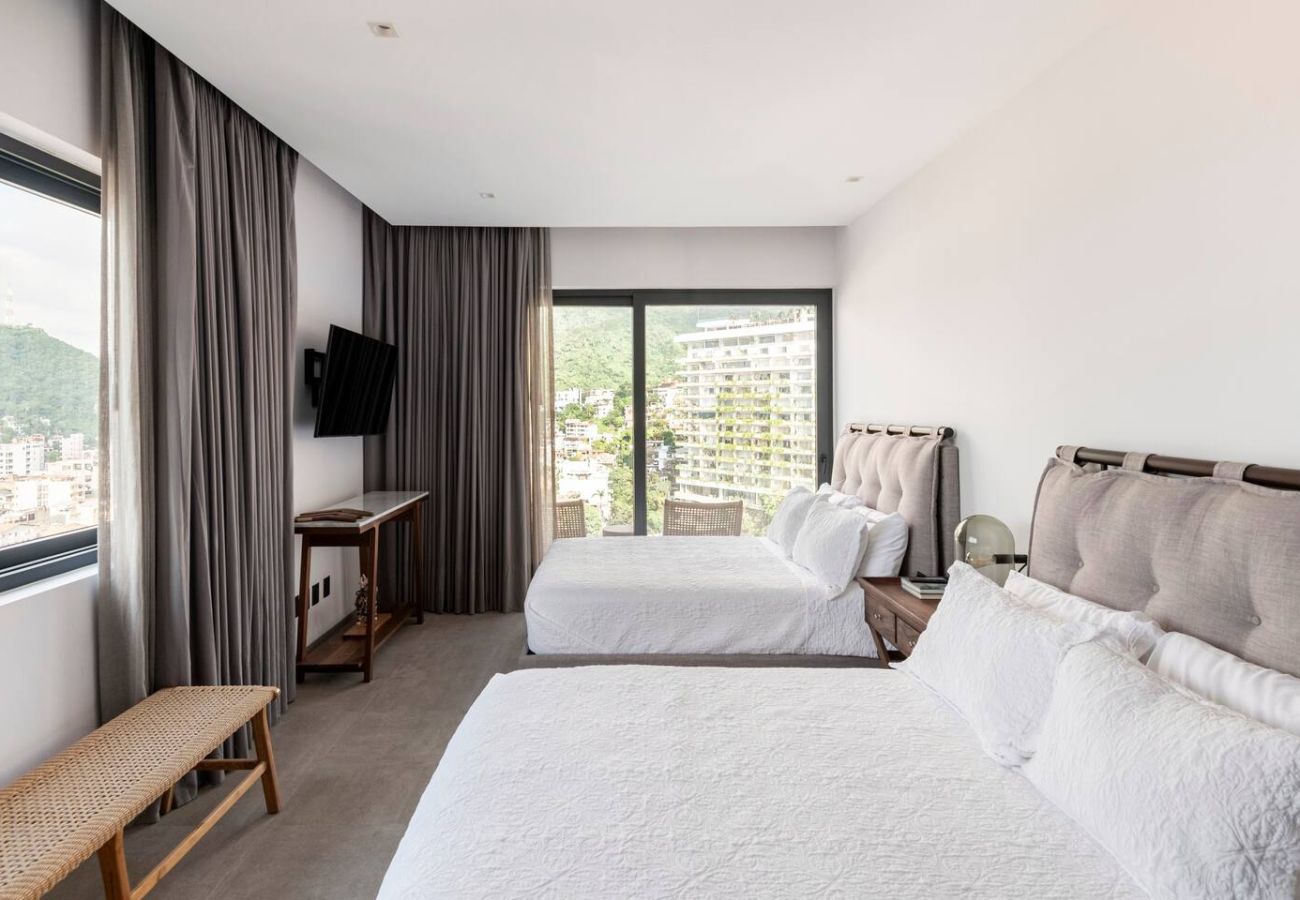 Apartamento en Puerto Vallarta - Vista al Mar en 105 Sail View Vallarta Apartamento en Puerto Vallarta - Vista al Mar en 105 Sail View Vallarta