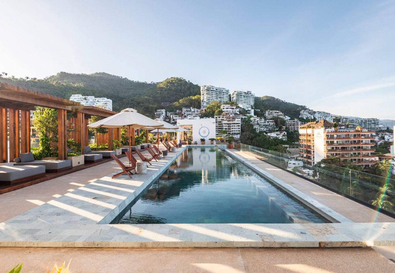 Apartamento en Puerto Vallarta - Departamento con vista al mar en Puerto Vallarta Apartamento en Puerto Vallarta - Departamento con vista al mar en Puerto Vallarta