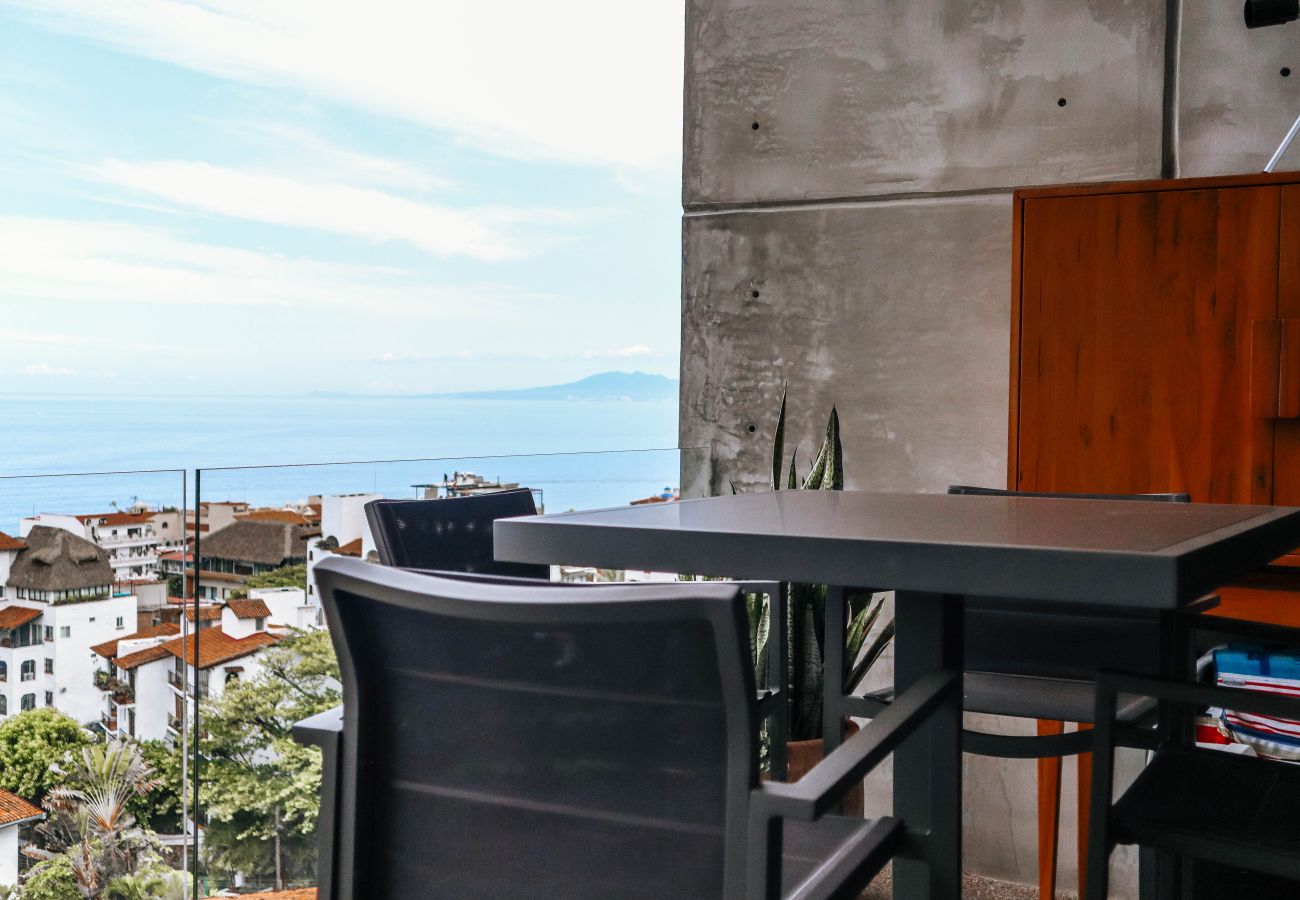 Apartamento en Puerto Vallarta - Departamento con vista al mar en Puerto Vallarta Apartamento en Puerto Vallarta - Departamento con vista al mar en Puerto Vallarta