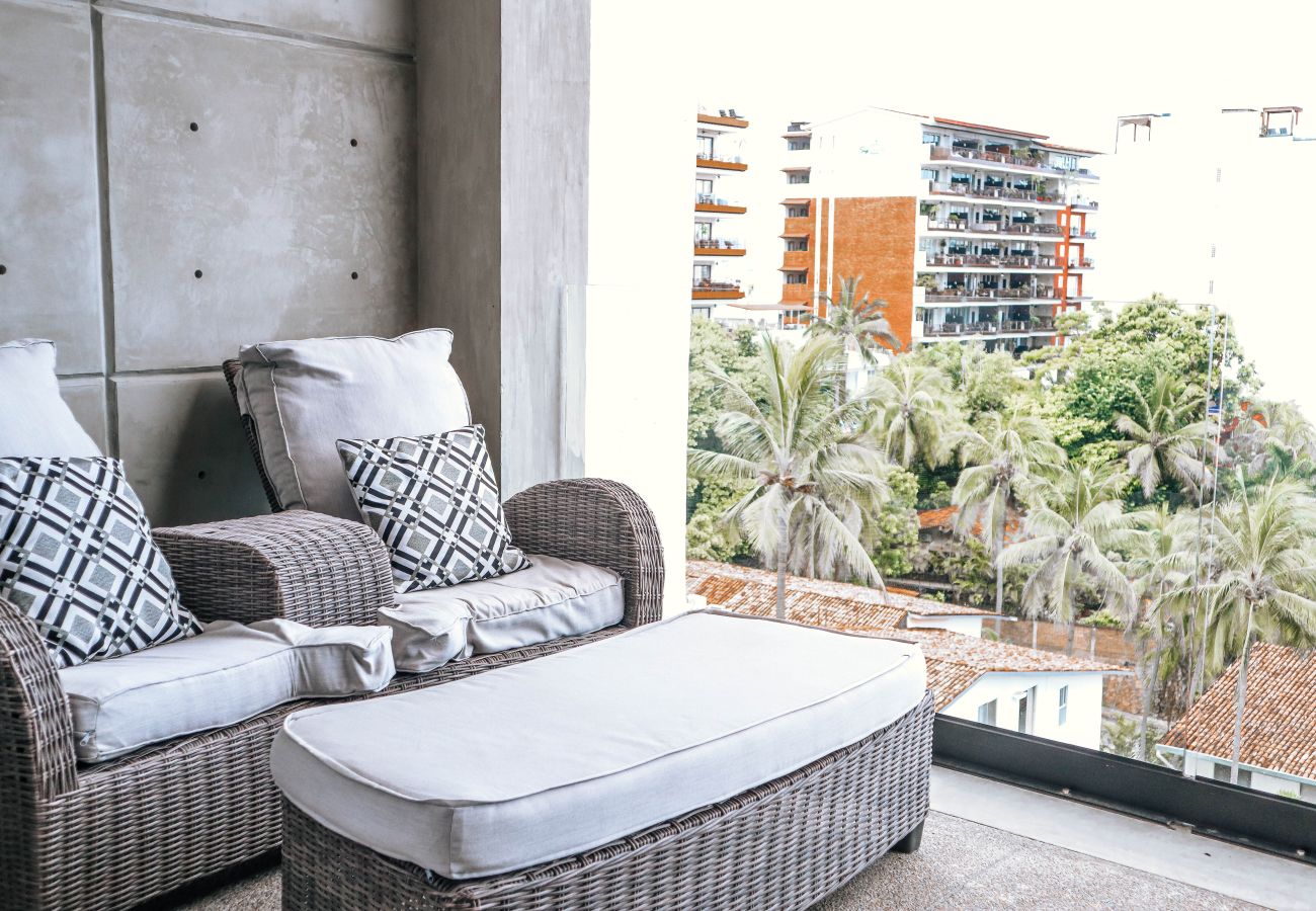 Apartamento en Puerto Vallarta - Departamento con vista al mar en Puerto Vallarta Apartamento en Puerto Vallarta - Departamento con vista al mar en Puerto Vallarta