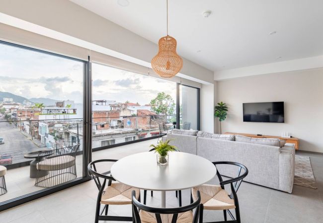 Apartamento en Puerto Vallarta - Acogedor y Centrico Departamento