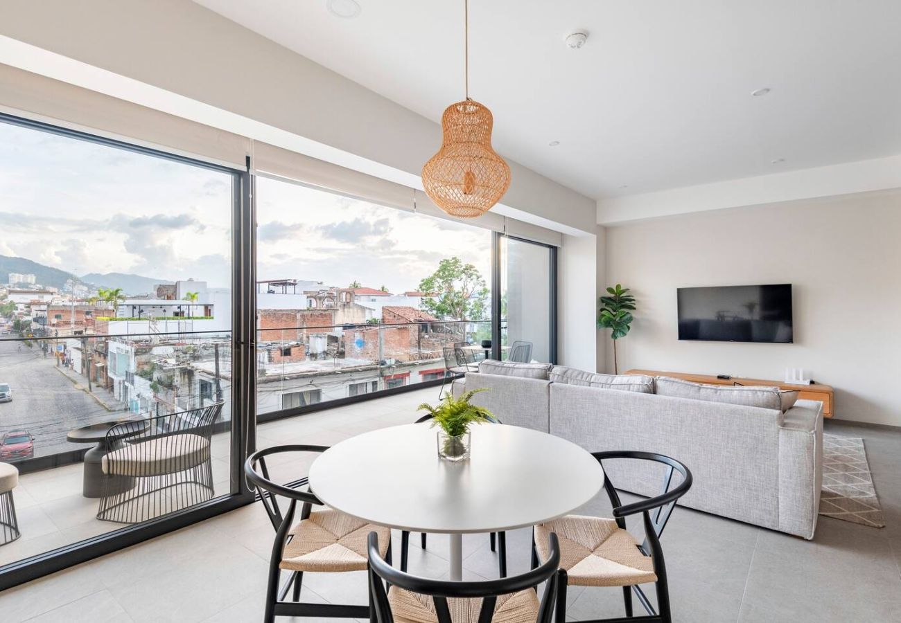 Apartamento en Puerto Vallarta - Acogedor y Centrico Departamento