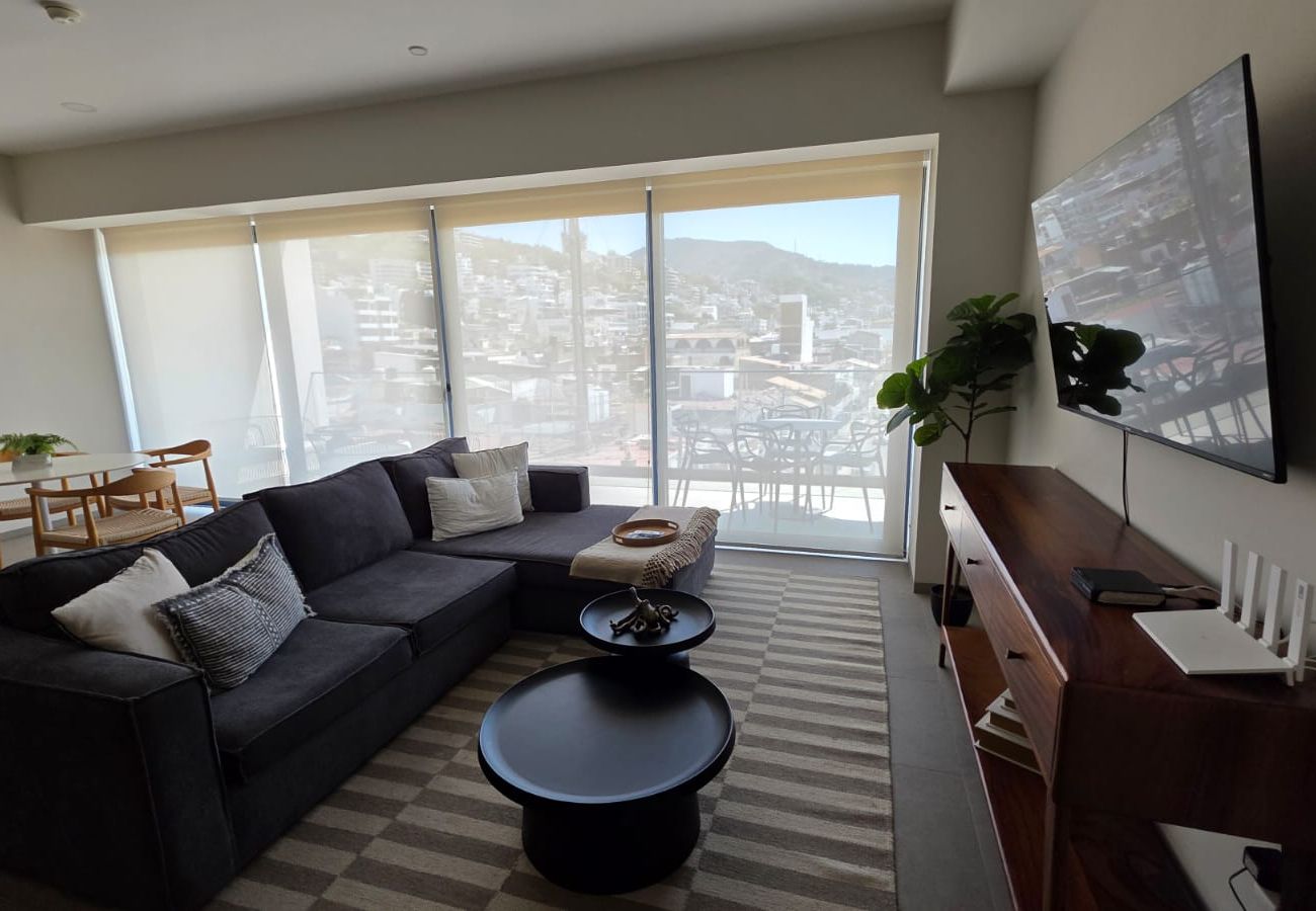 Apartamento en Puerto Vallarta - Acogedor y Centrico Departamento